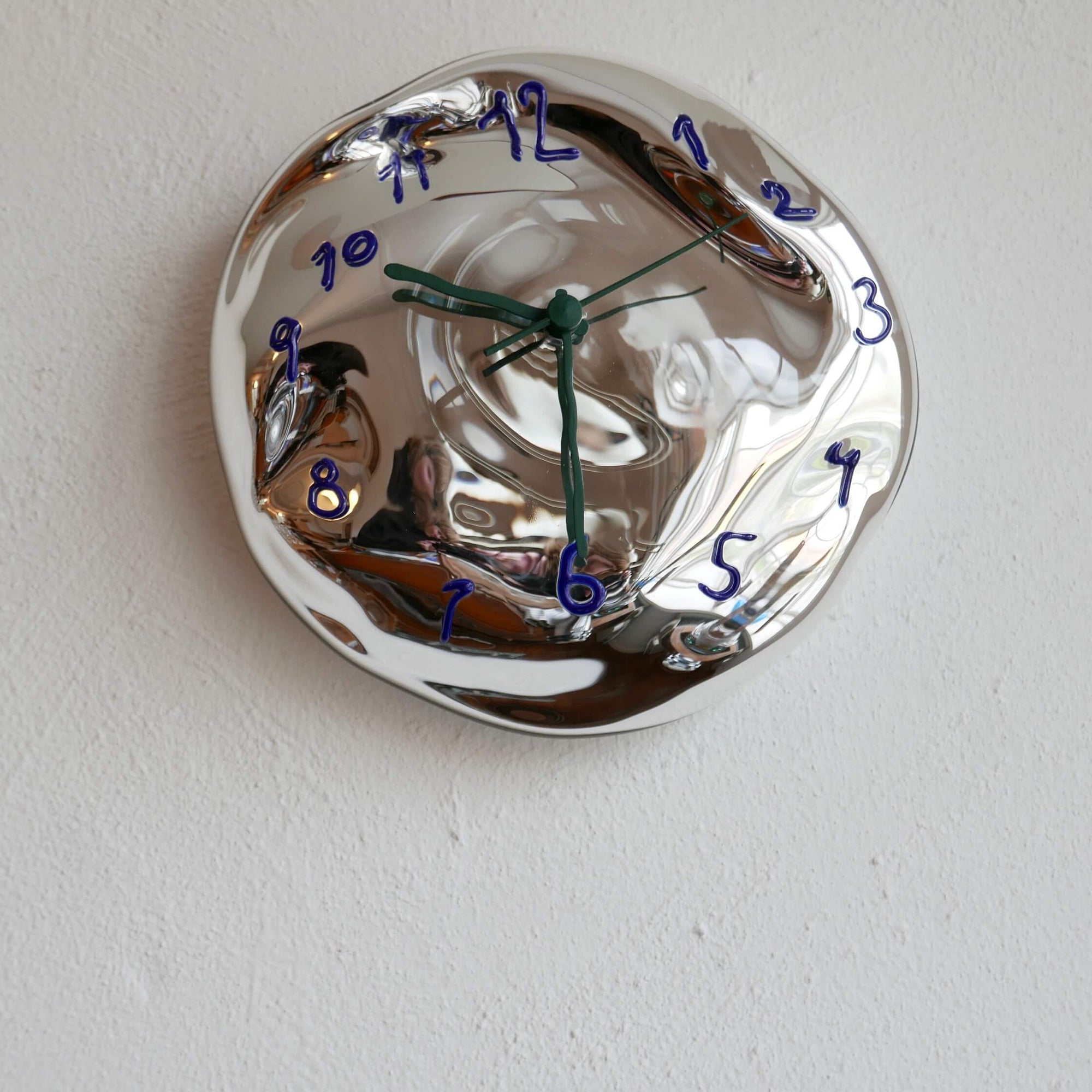 Glass Wall Clock