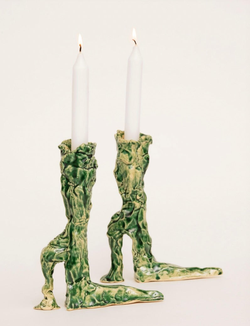 Hot Legs Candle Holder